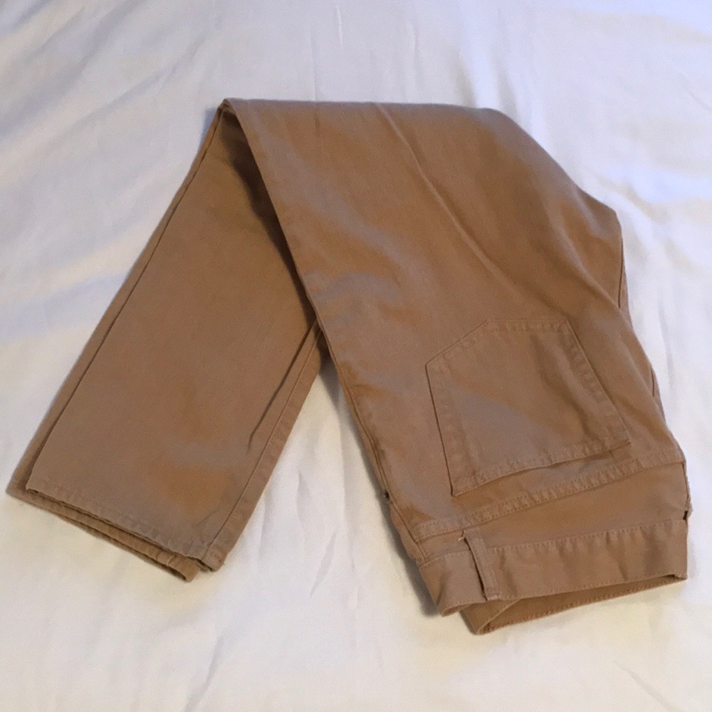 J. Crew Factory Urban Slim Tan Jeans, 32 x 30